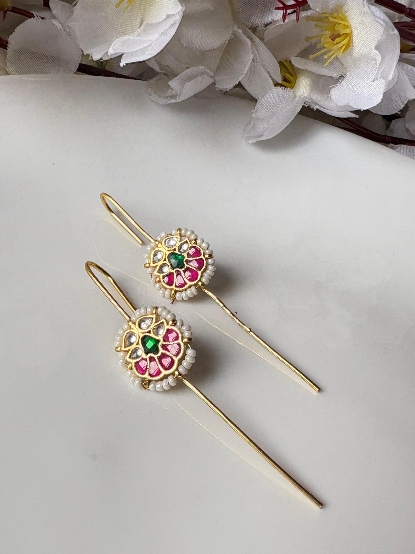 Royal Meenakari Charm Earrings