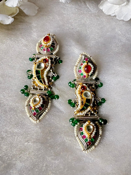 Boho-Chic Antique Finish Earrings🦋🦋