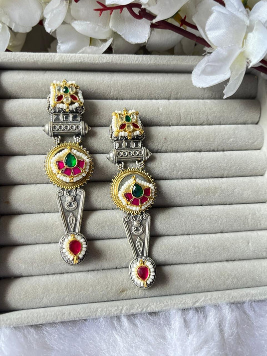 Emerald Bloom Earrings