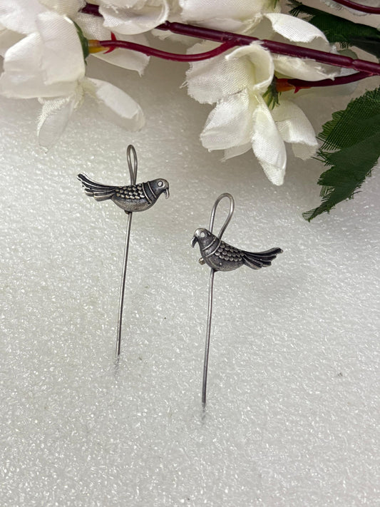 Antique Bird Hook Earrings