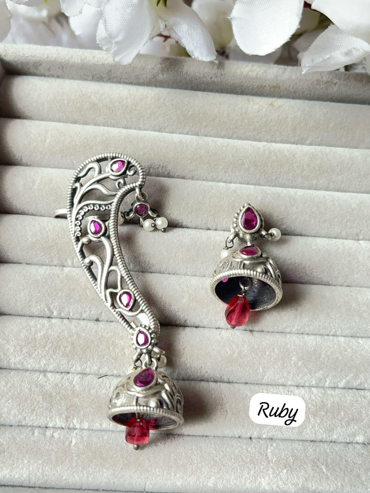Handcrafted Oxidised Earrings