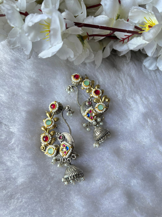 Rajwadi Roop: Temple Style Earcuffs🥰🥰