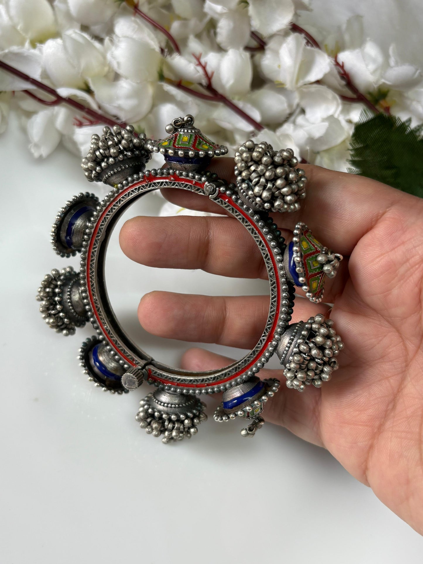Traditional Oxidised Ghungroo Bangle🦋🦋