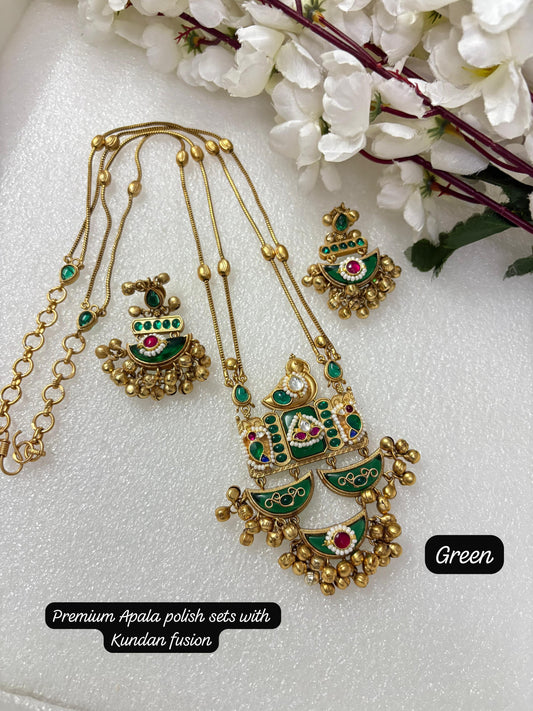 Antique Silver Oxidised Choker Set with Earrings💖💖