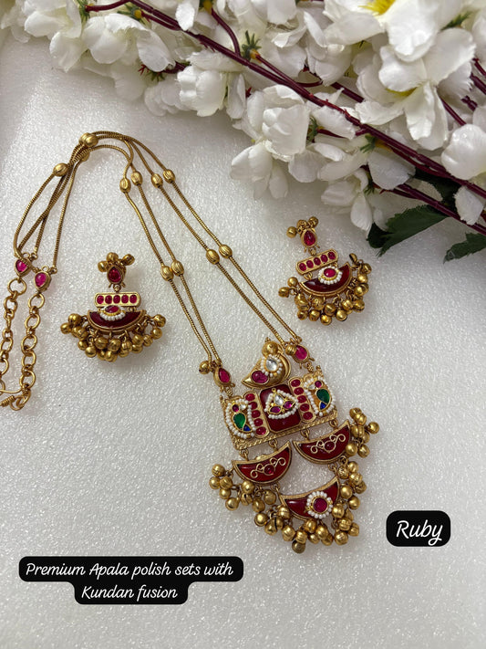 Antique Silver Oxidised Choker Set with Earrings๐๐