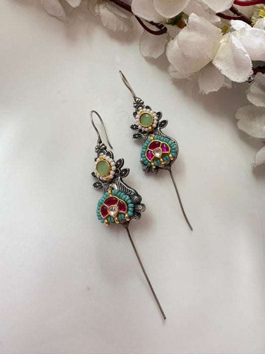 Royal Kundan Fusion Earcuffs