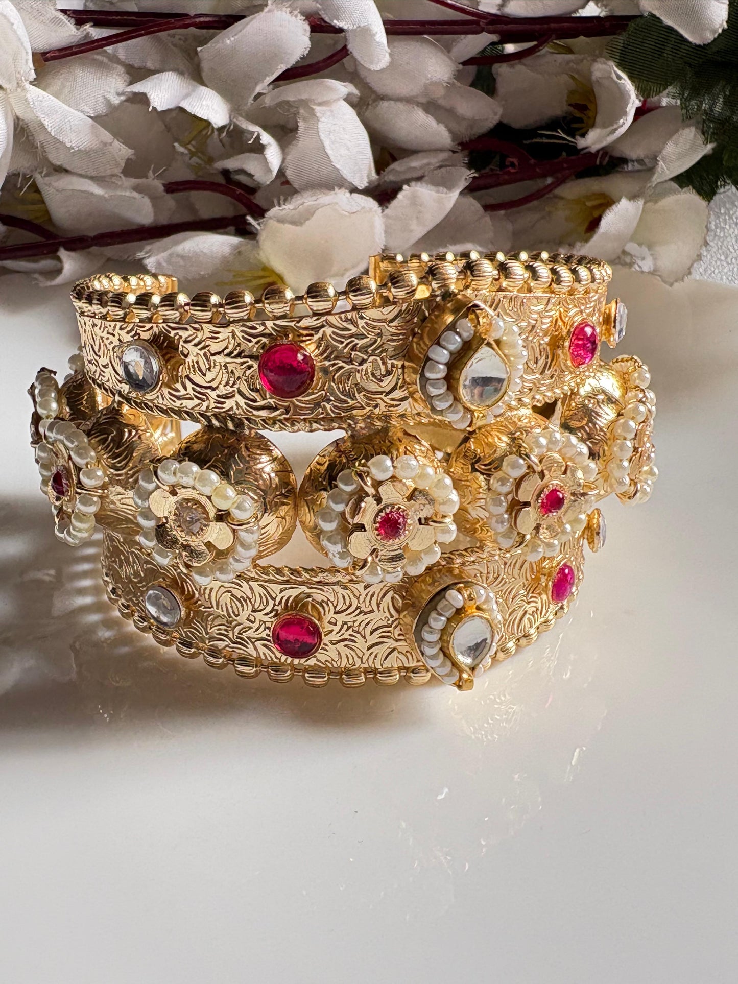 Classic Heritage Kundan Kada