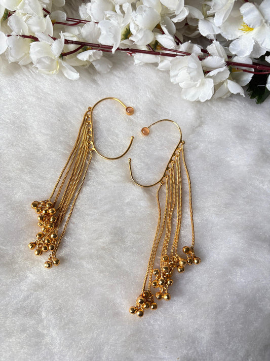 Boho Chic Ear Cuff with Bells