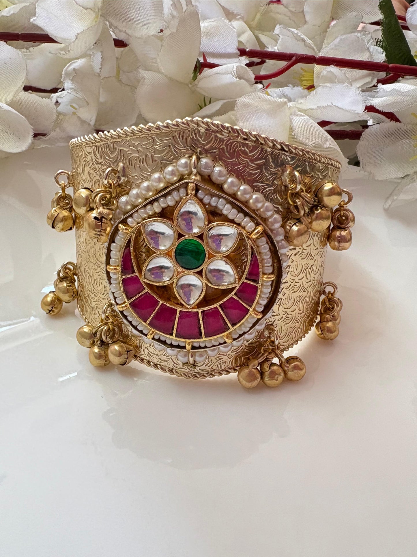 Golden Era Kundan Fusion Heritage Kada