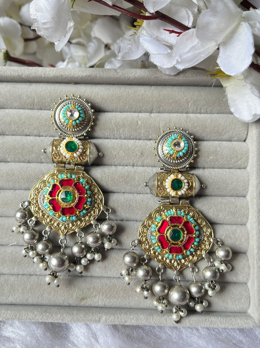 Antique Gold Ghungroo Earrings๐๐