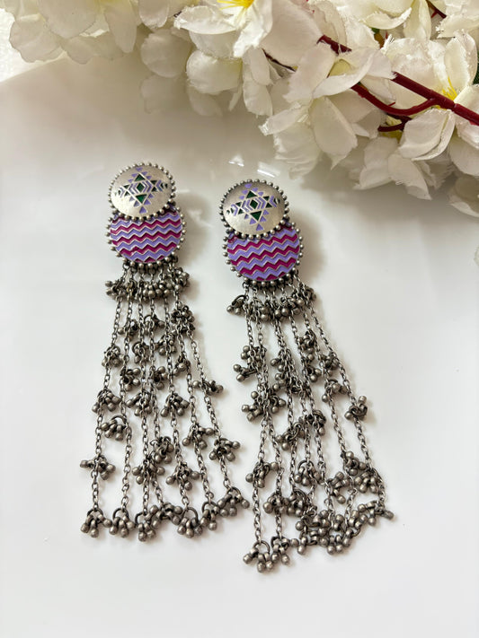 Fusion Chain Dangler Earrings