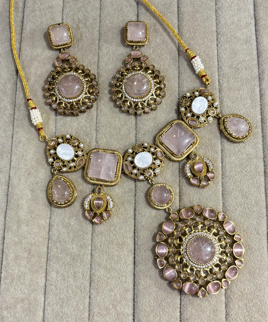 Royale Polki Necklace Set