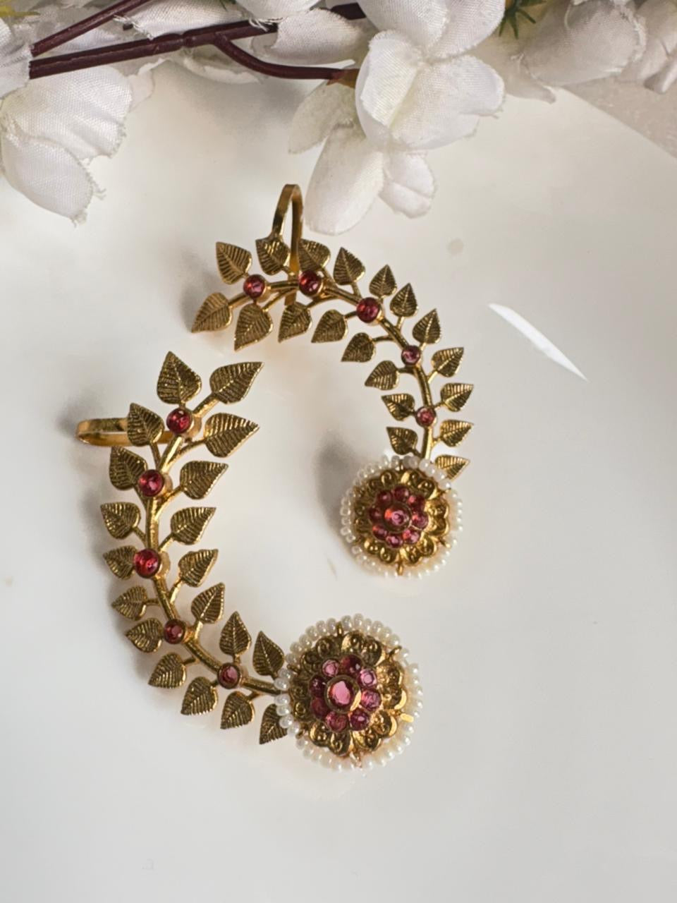 Elegant Kashmiri Festive Long Earrings