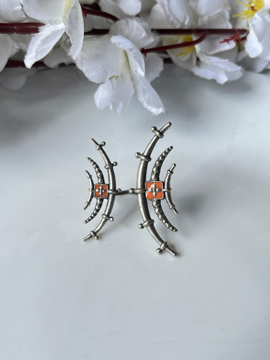 Antique Silver Statement Ring