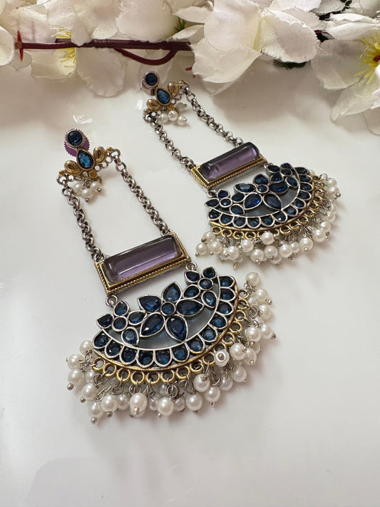 Royal Kundan Drop Earrings