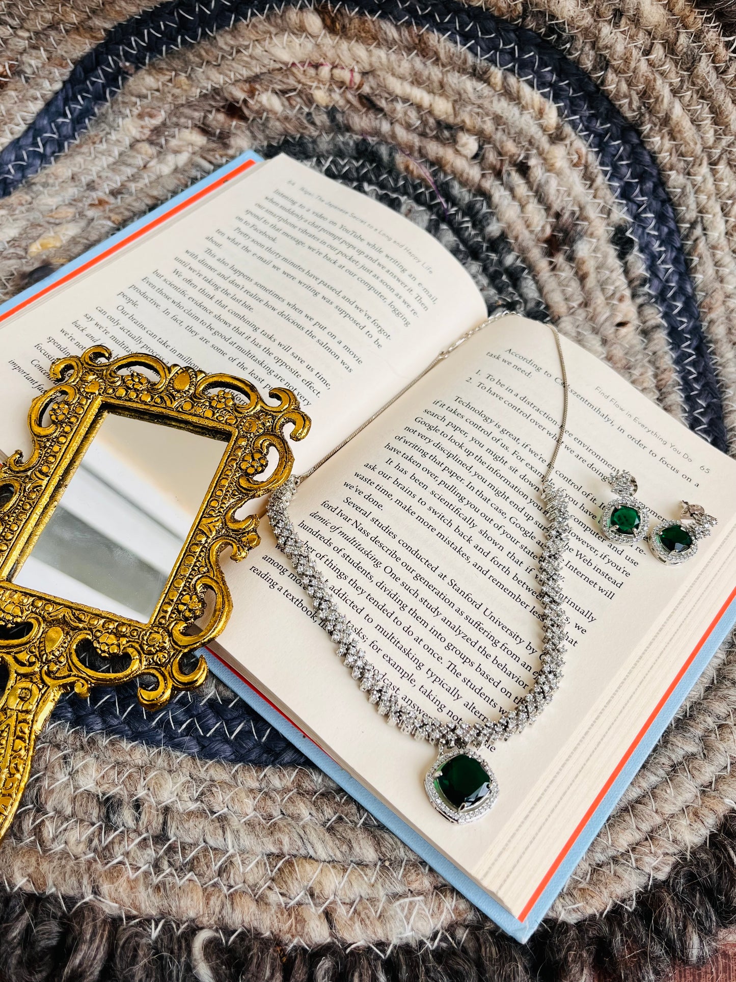 Rajsi Roop Haar – Royal beauty necklace🌸🪻🌼
