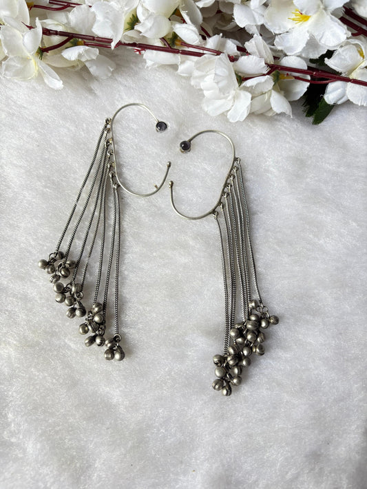 Boho Chic Ear Cuff with Bells