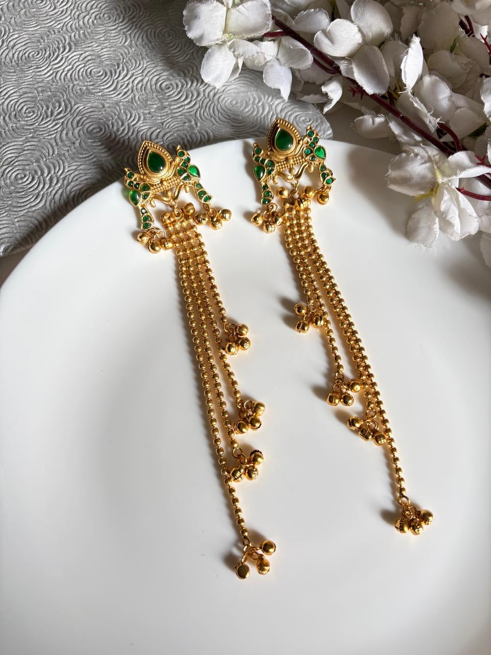HERITAGE KUNDAN EARRINGS
