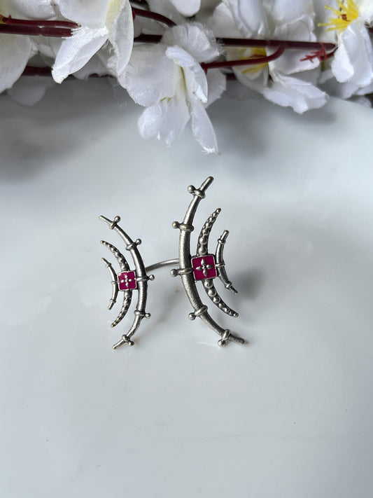 Antique Silver Statement Ring