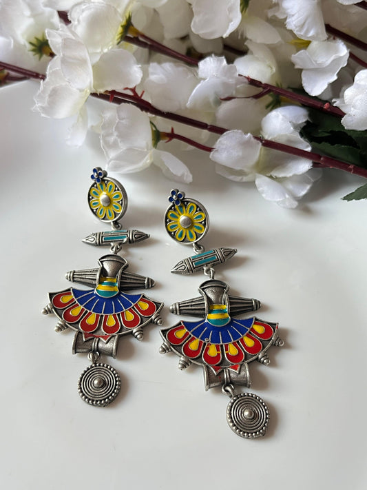 Boho Navrang Jhumkis🦋🦋