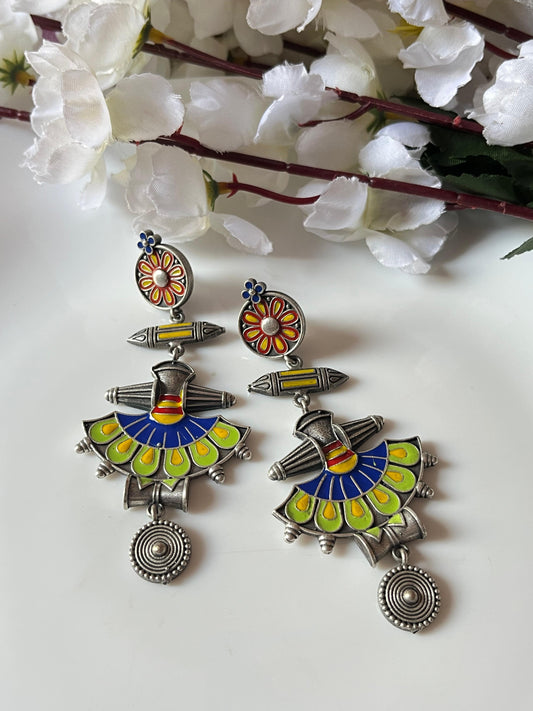 Boho Navrang Jhumkis🦋🦋