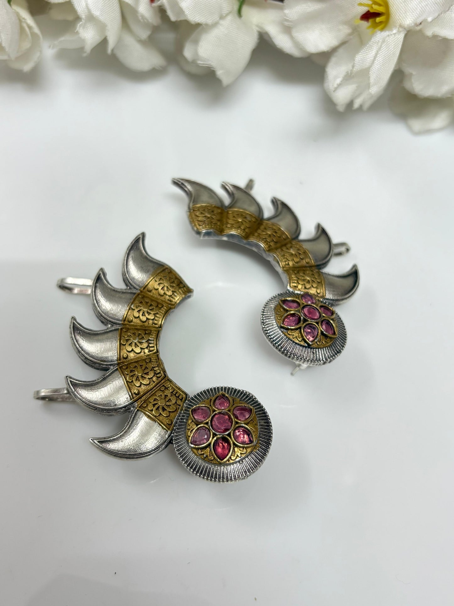 Antique Kundan Style Earrings