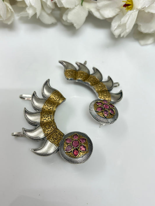 Antique Kundan Style Earrings