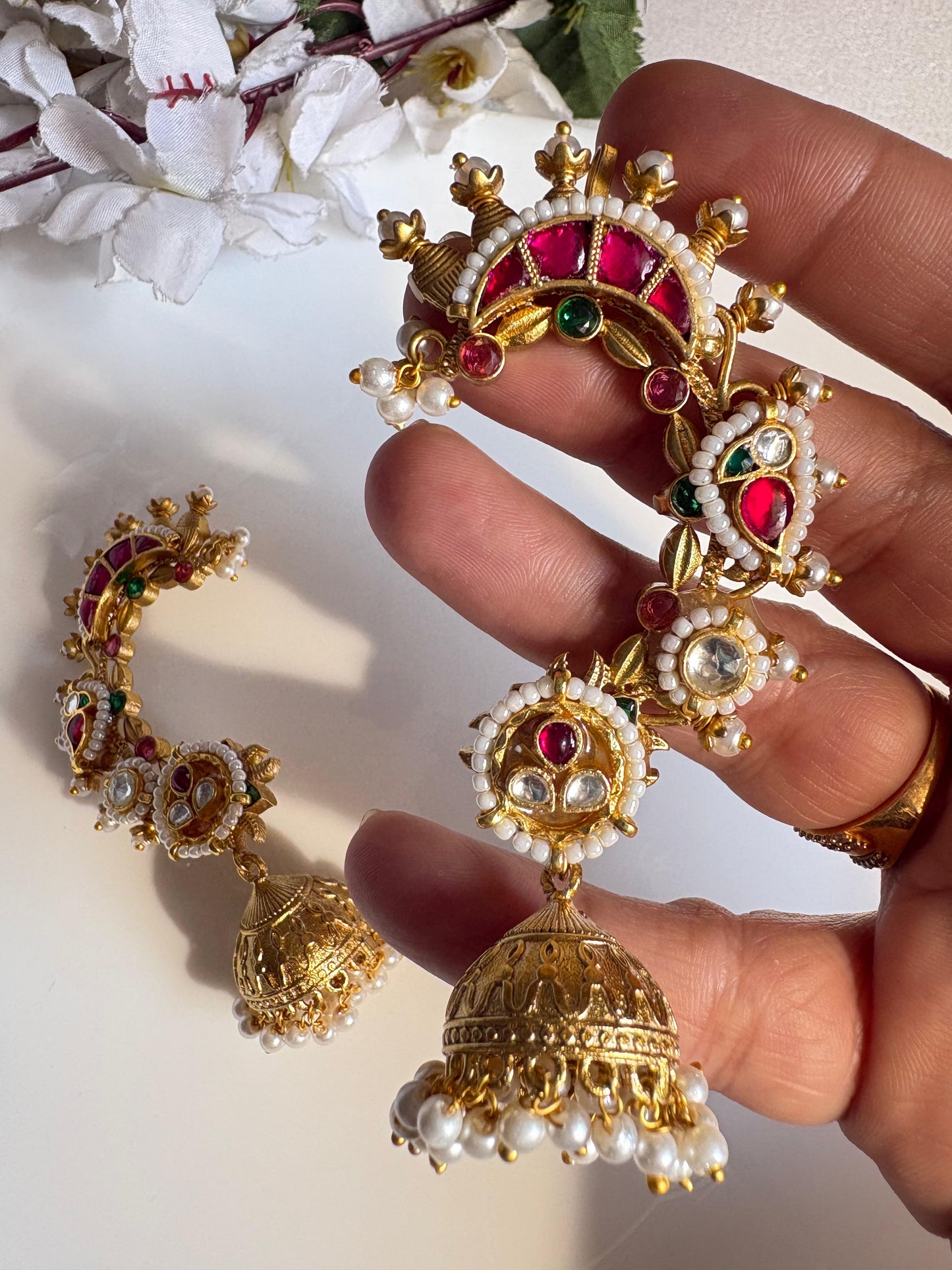 Traditional Pachi Kundan Craftsmanship
