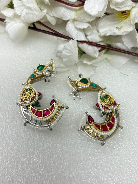 Maharani Heritage Kundan Earrings