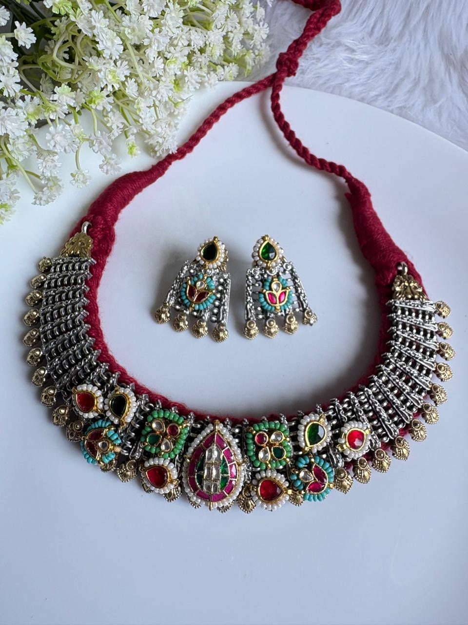 KUNDAN FUSION THREAD SET