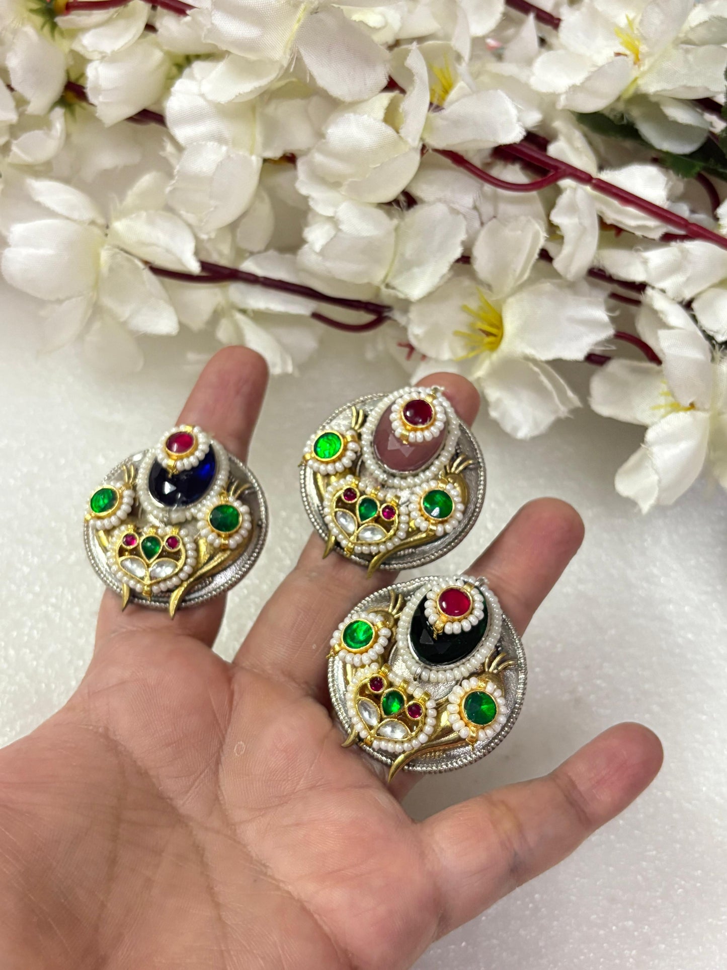Handcrafted Antique Flower Ring