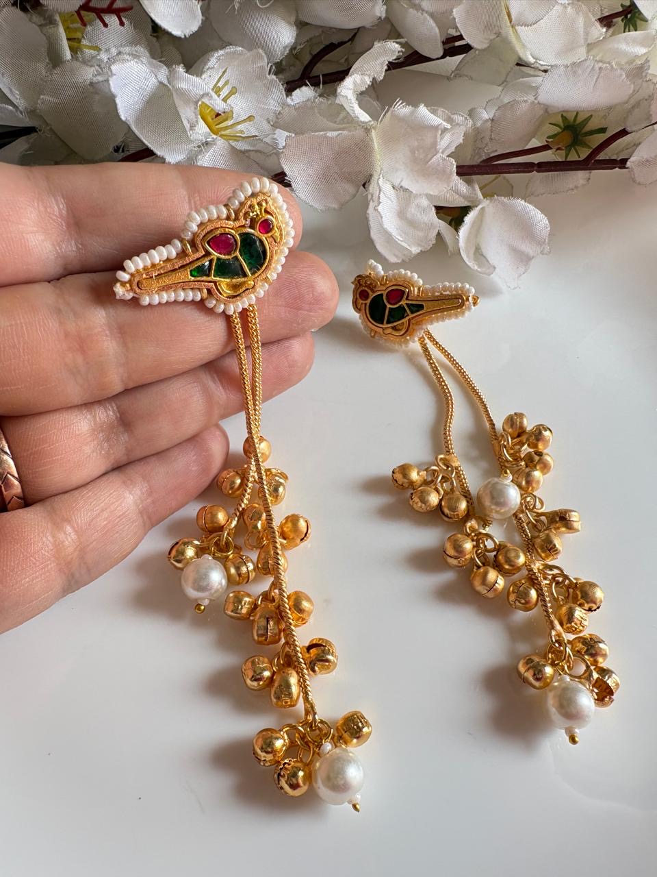 LUXURY KUNDAN EARRINGS