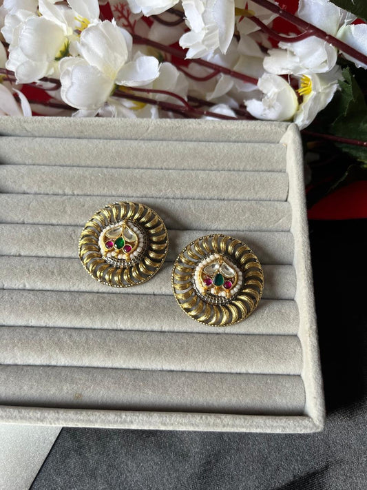 Royal Dual Bird Motif Stud Earrings🦋🦋