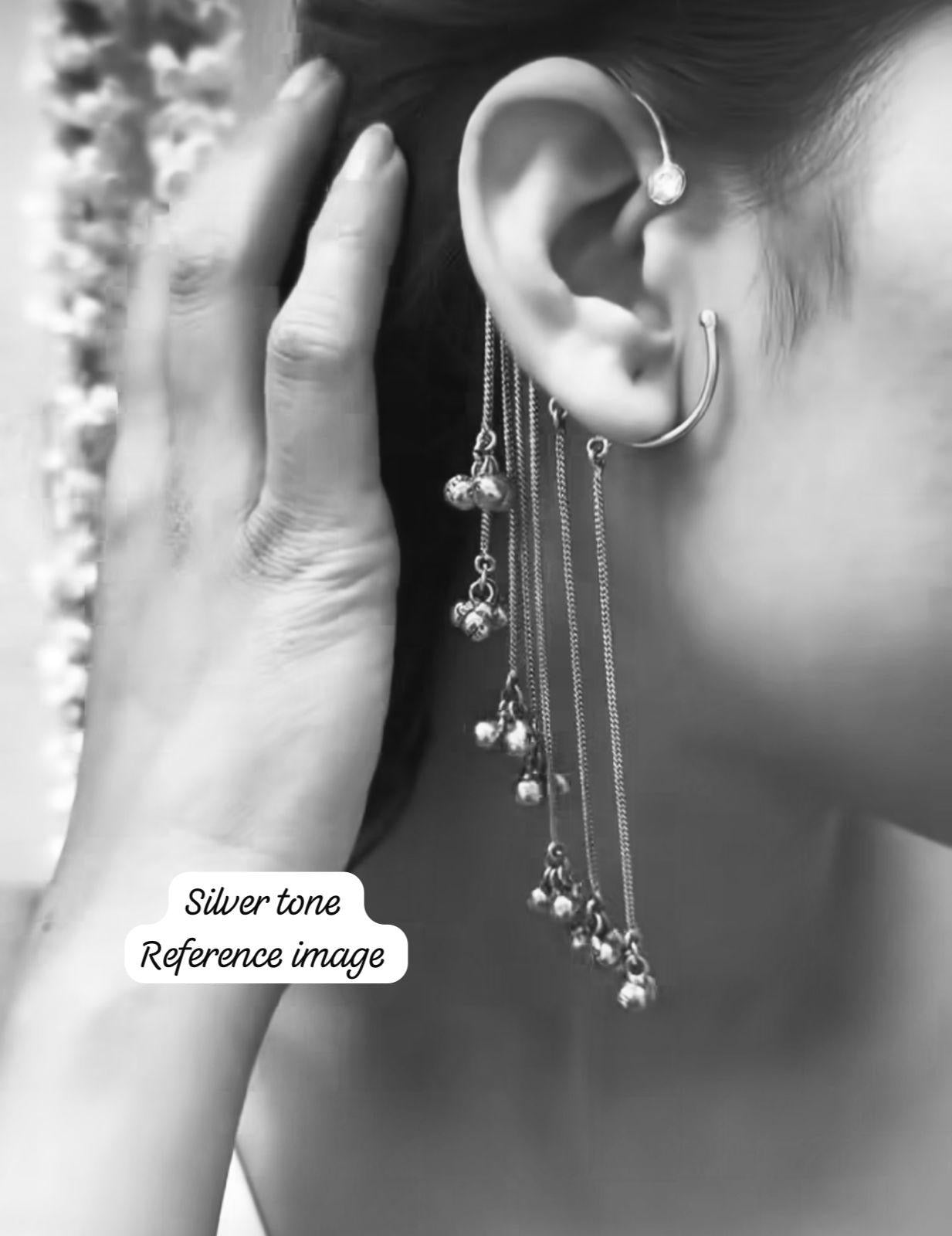 Boho Chic Ear Cuff with Bells
