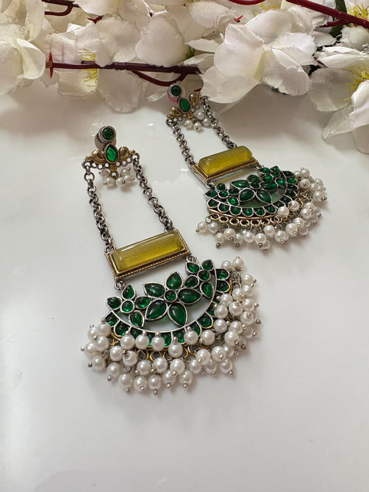 Royal Kundan Drop Earring