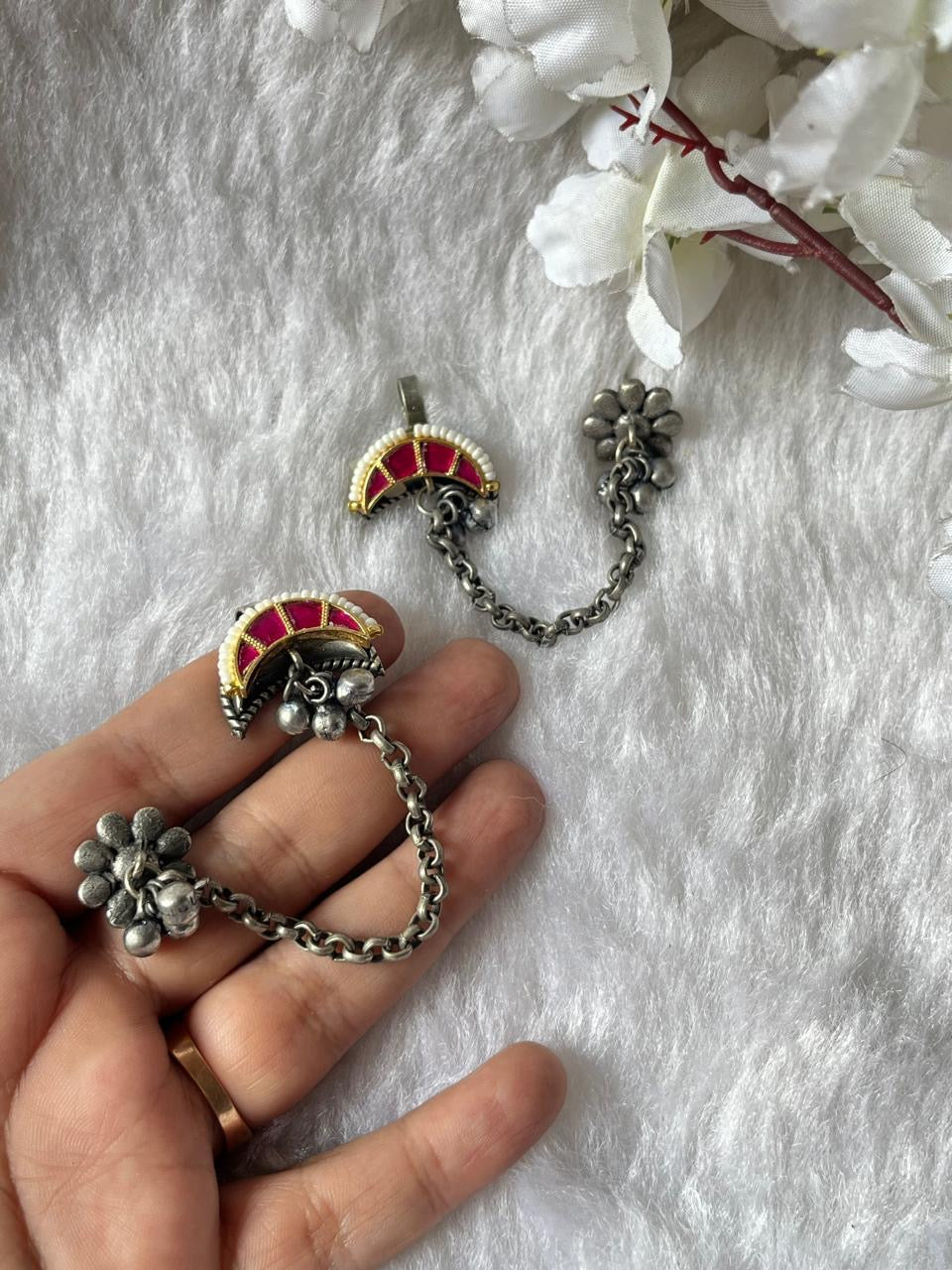 Trendy Dual Chain Ear Cuff