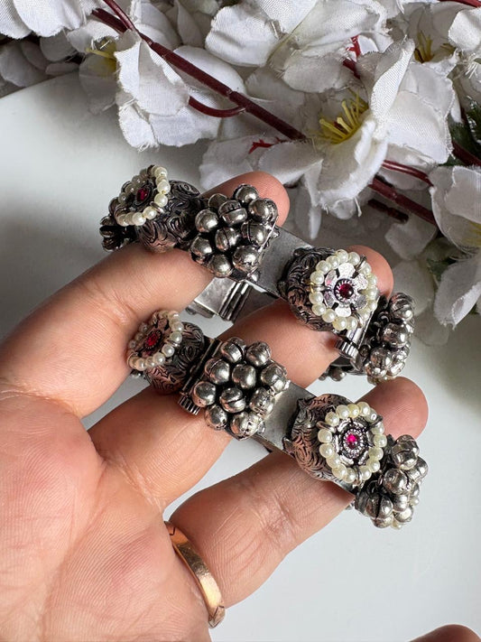 Royal Ghungroo Oxidised Bangles