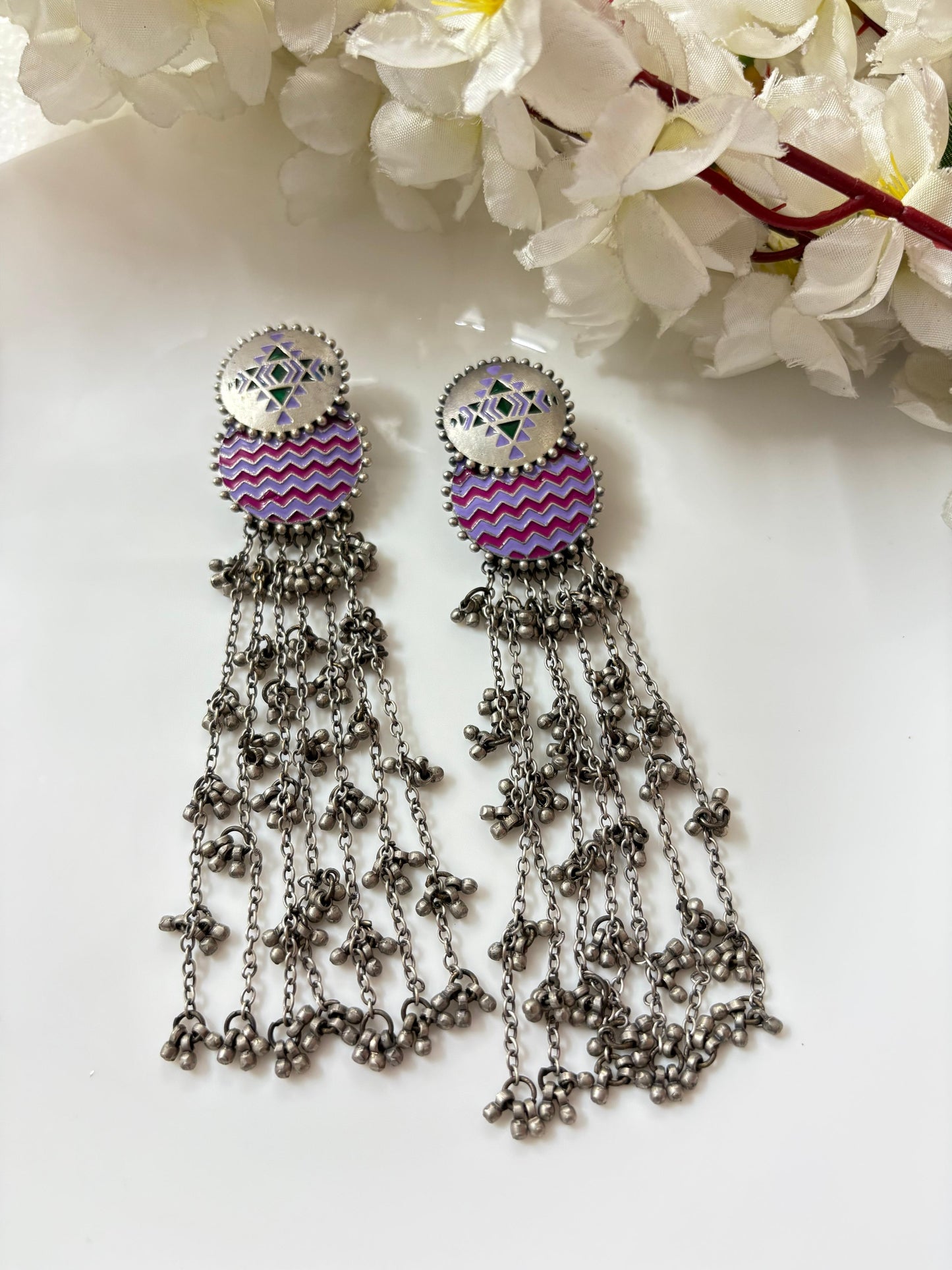 Fusion Chain Dangler Earrings