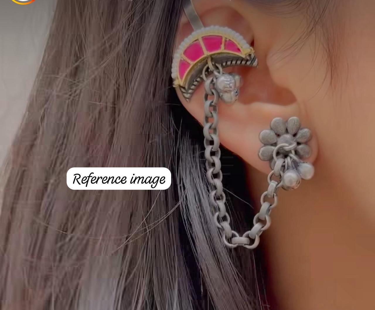 Trendy Dual Chain Ear Cuff