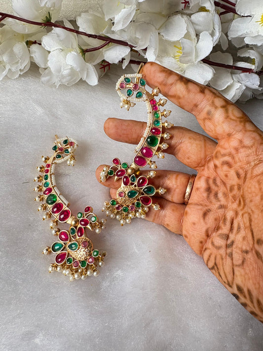 Pearl Drop Earcuffs