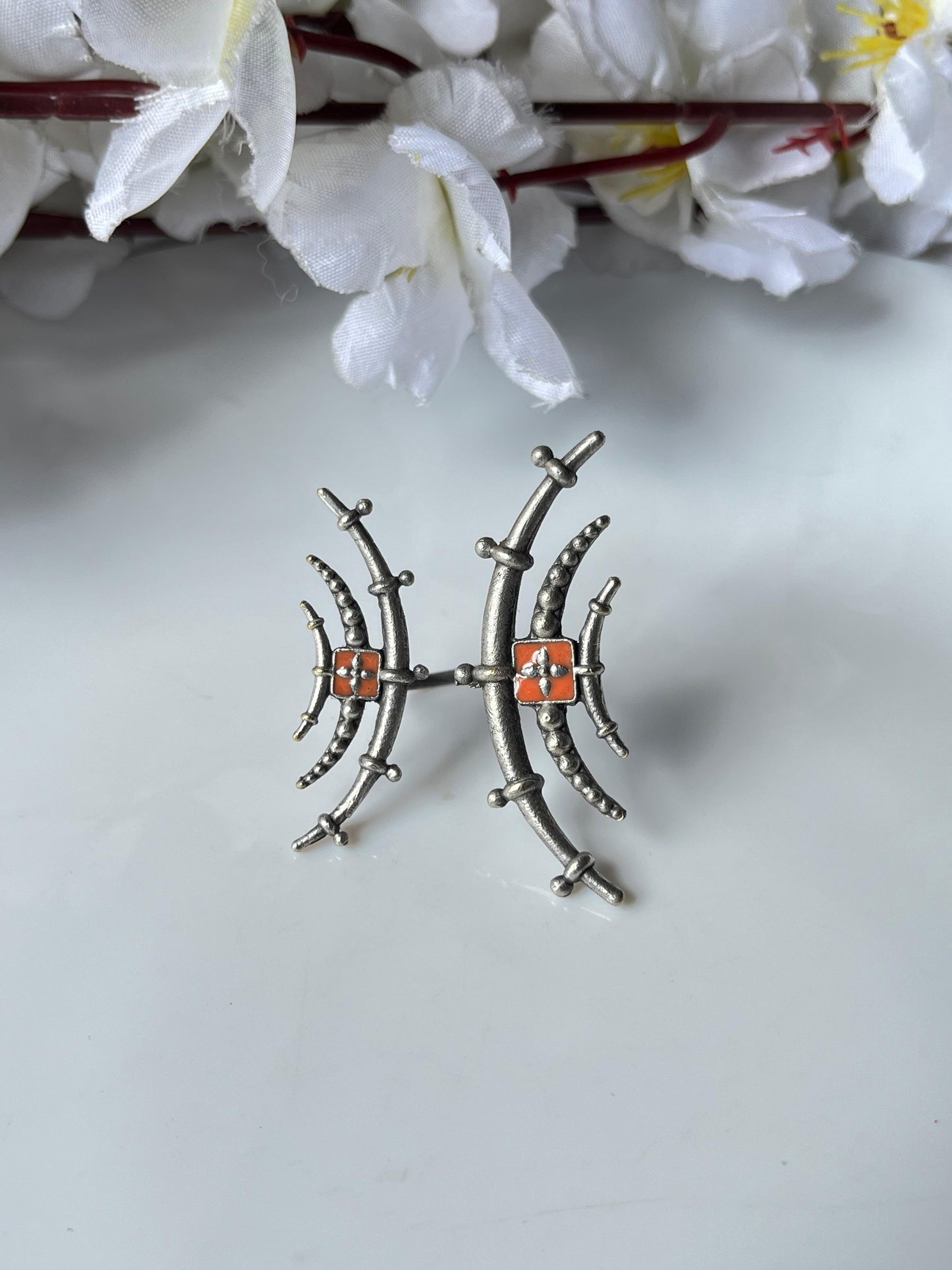 Antique Silver Statement Ring