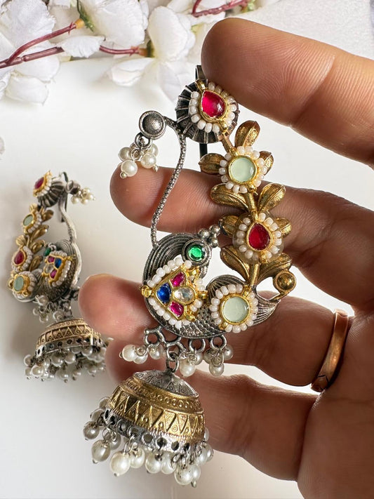 Royal Rajwadi Jhumka Earrings