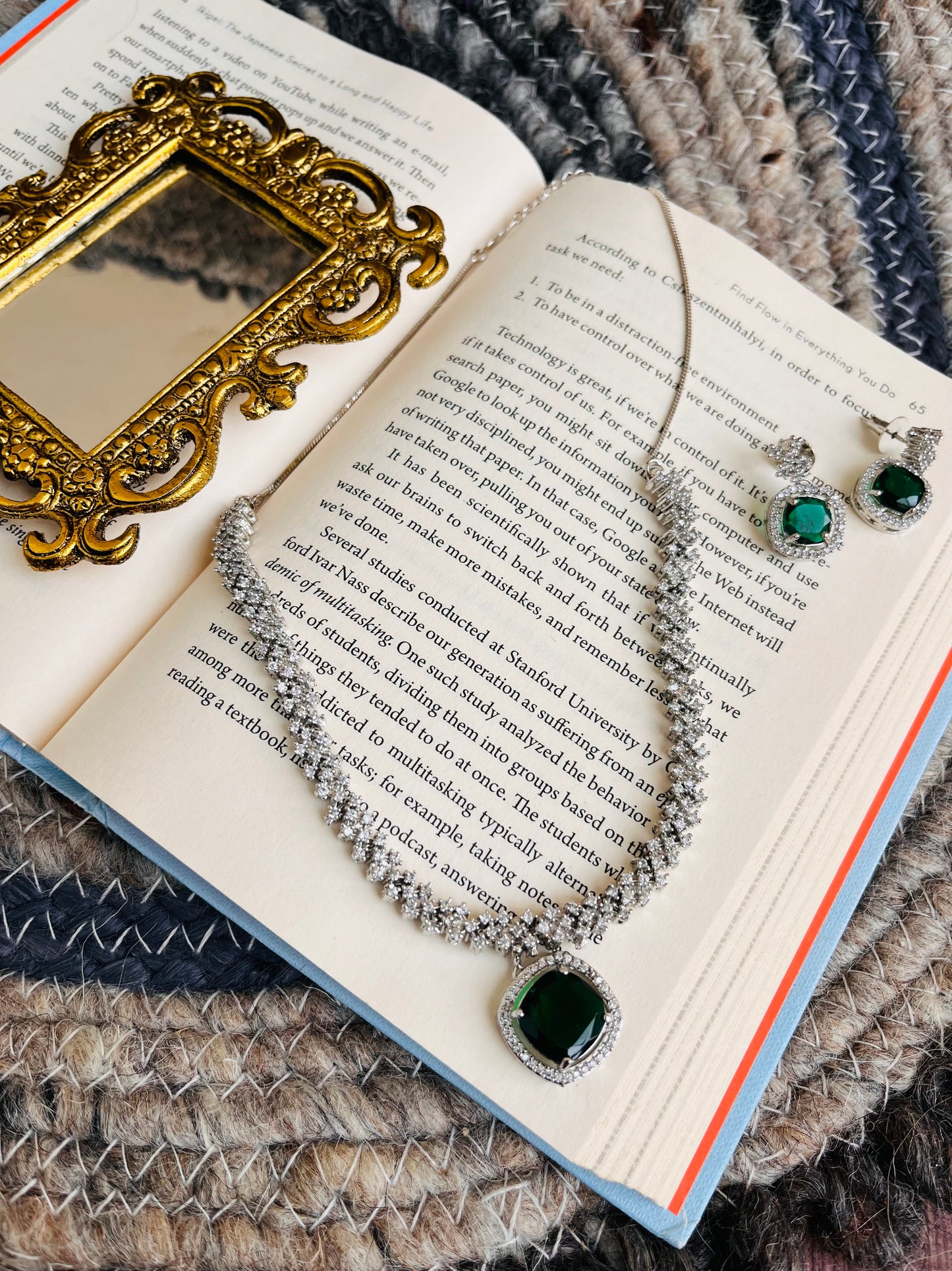 Rajsi Roop Haar – Royal beauty necklace🌸🪻🌼