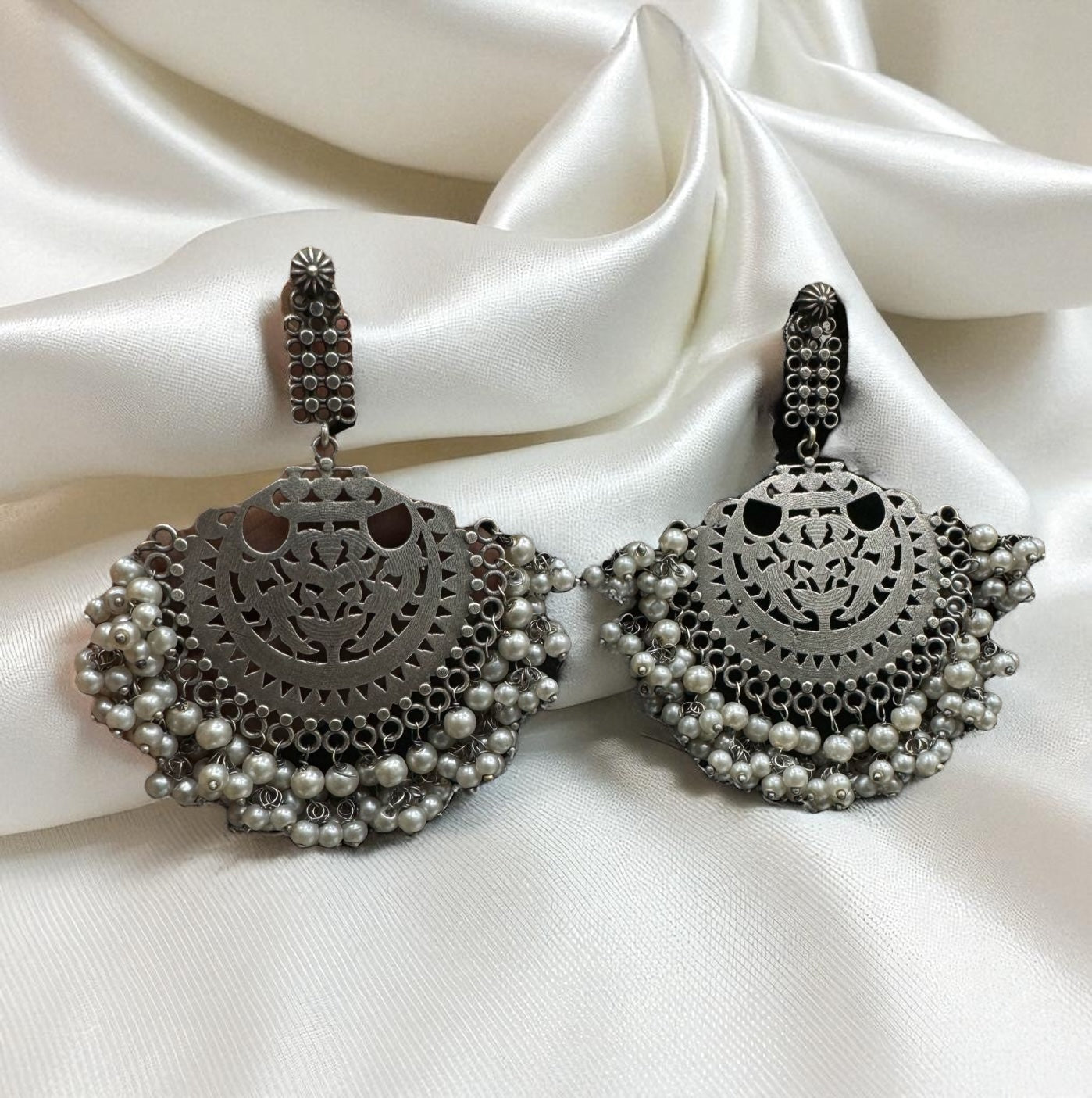 Shahi Nazar Oxidised Earrings