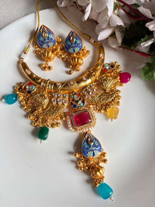 Gulnaar Royal Choker Set