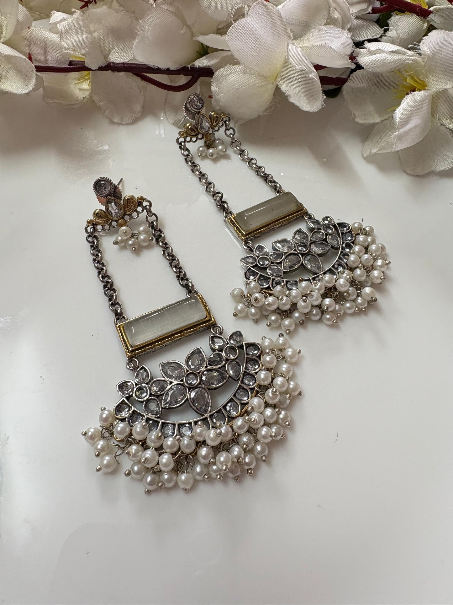 Royal Kundan Drop Earrings