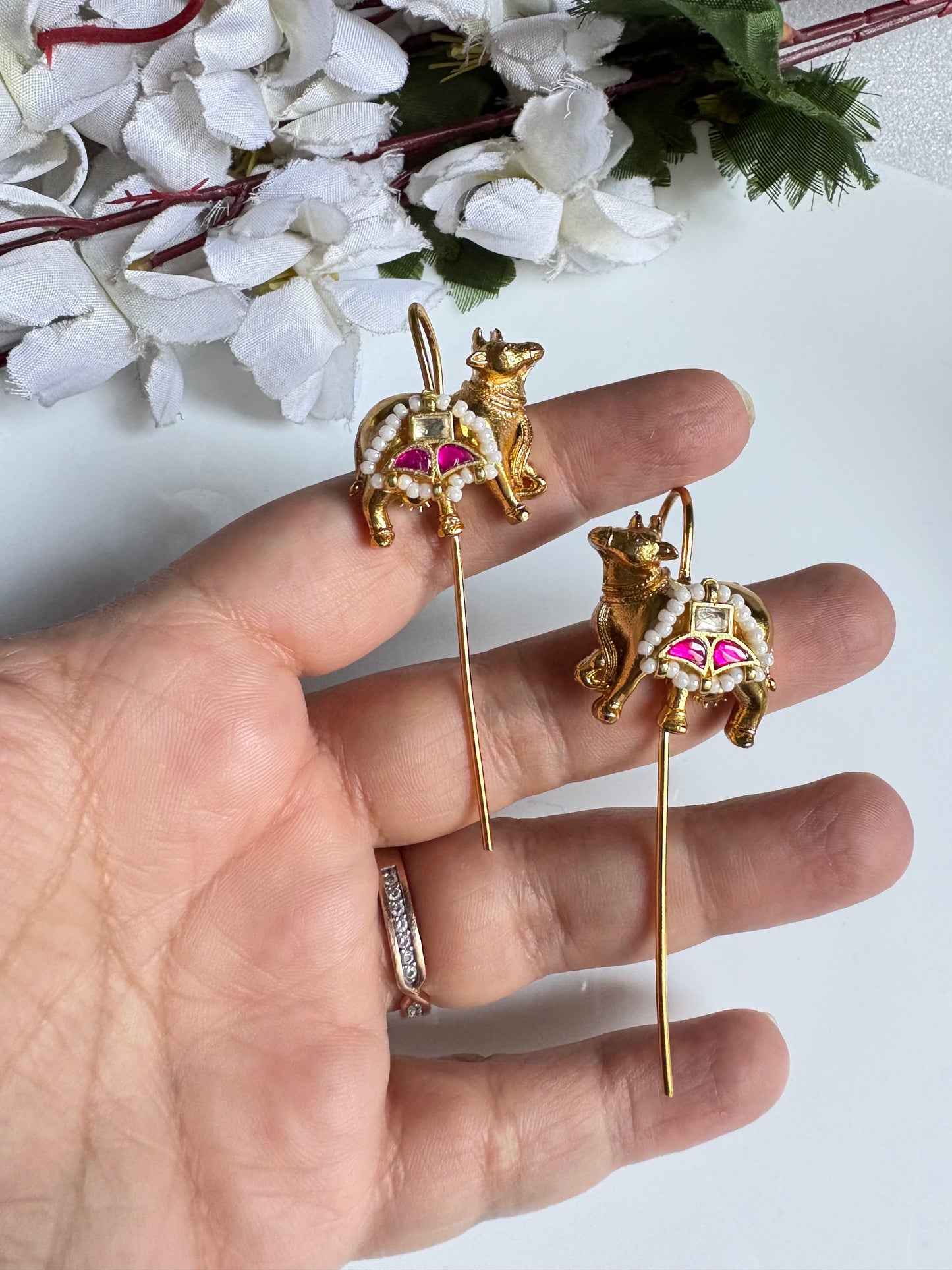Rajwadi Dual-Tone Jhumka