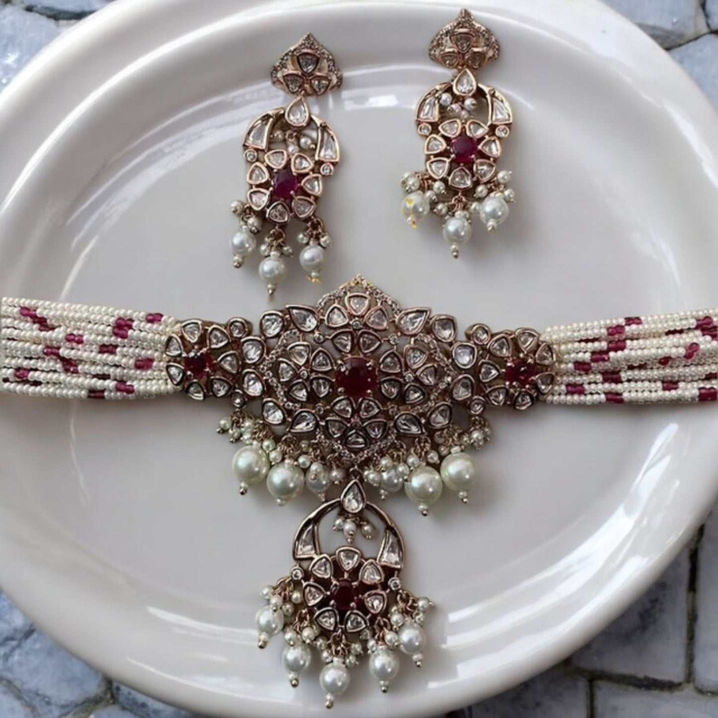 Stunning Kundan Choker Creations