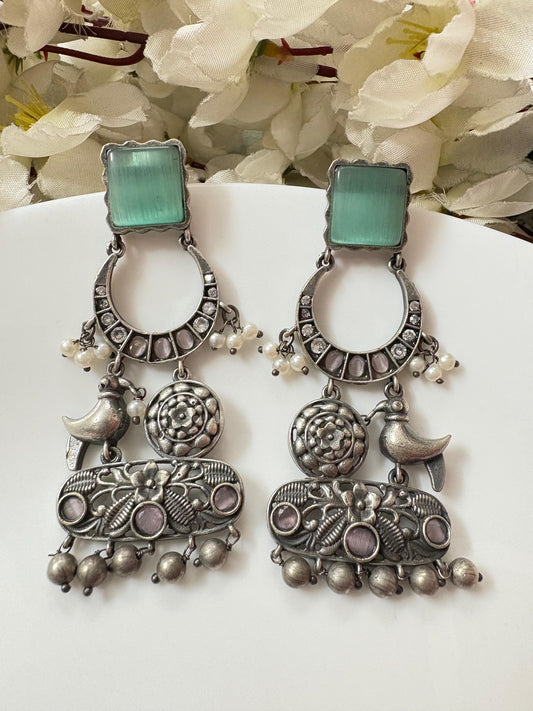 Zehra Fusion Tassel Danglers