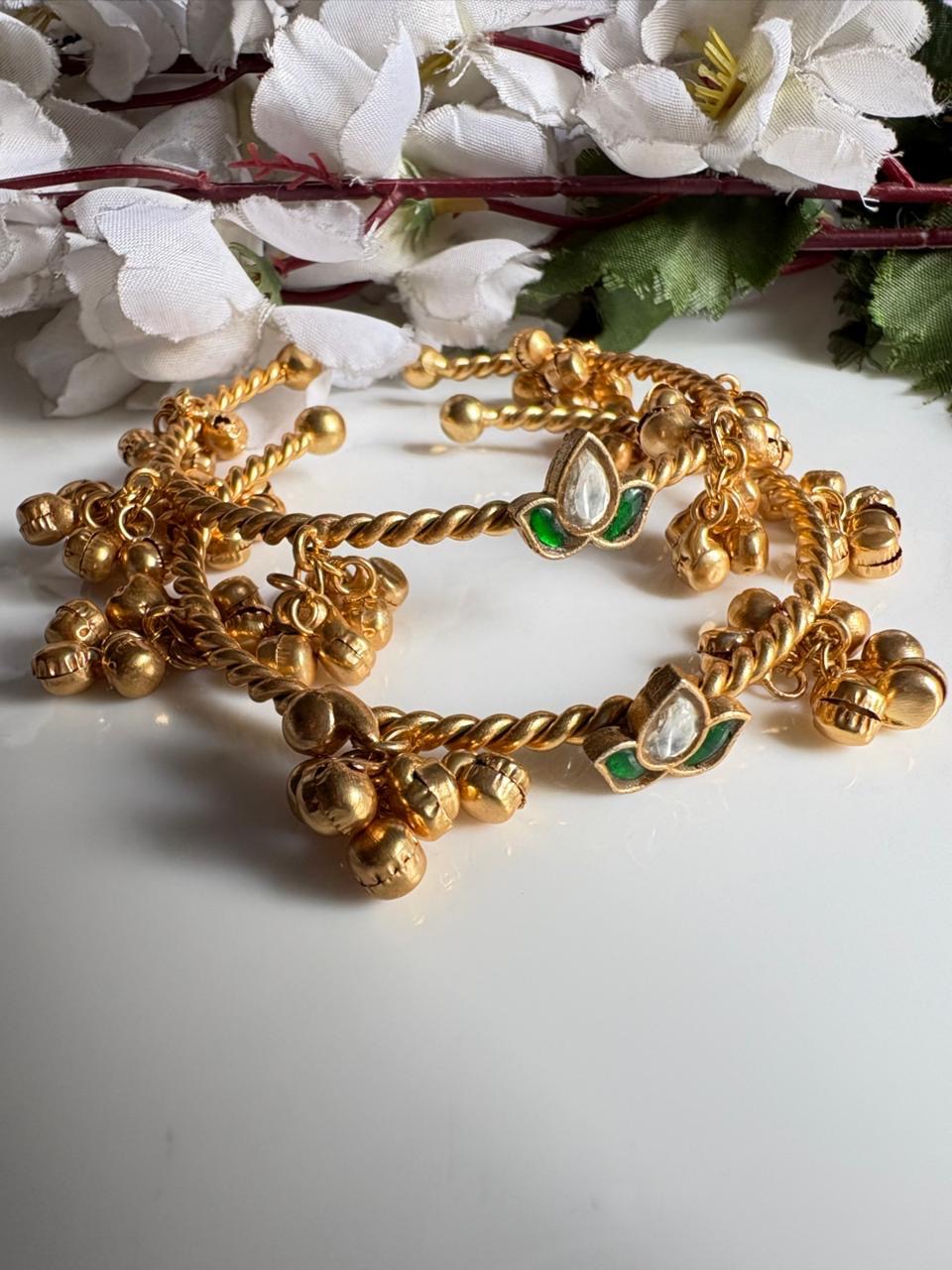 Set of 2 Ghungroo Bangles/ Kada for women’s